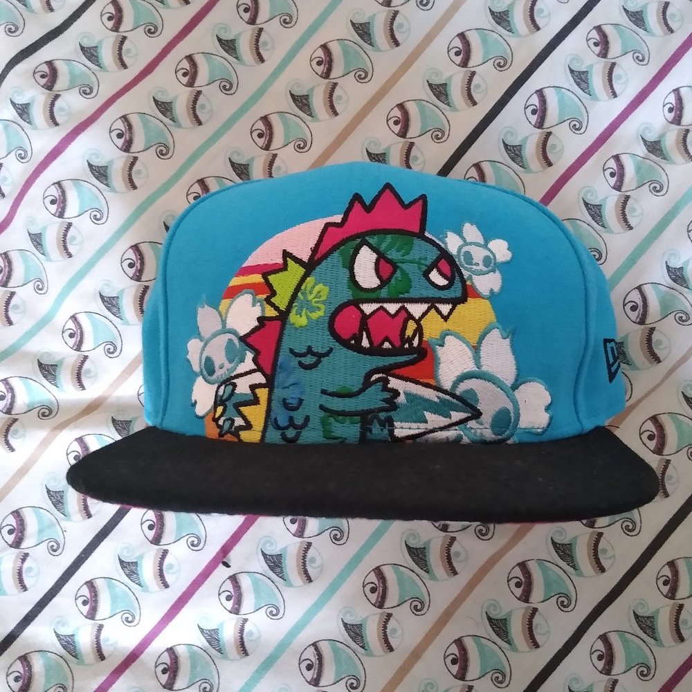 tokidoki new era snapback - teal (one size)